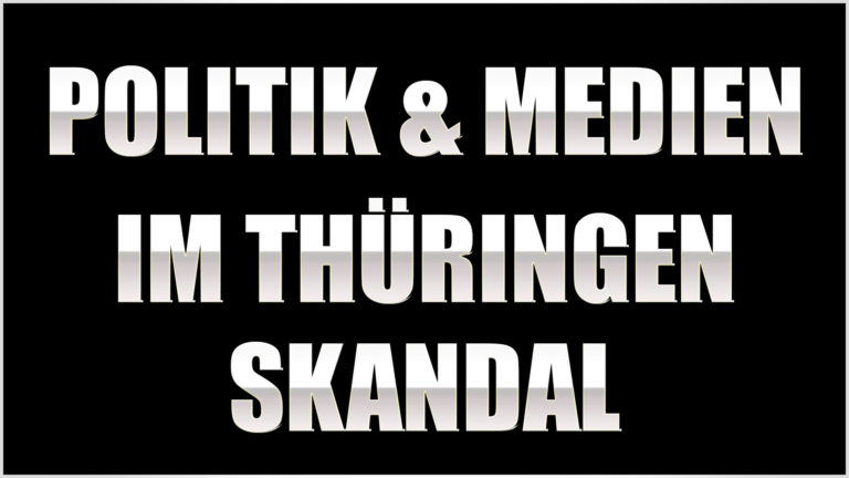 politik und medien thüringen ministerpräsident