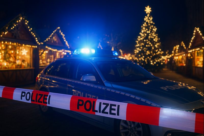 Messerangriffe und mehr Gewalt auf dem Weihnachtsmarkt